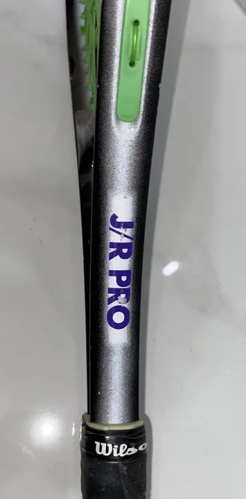 Raquete de tênis J/R Pro / Wilson / usada