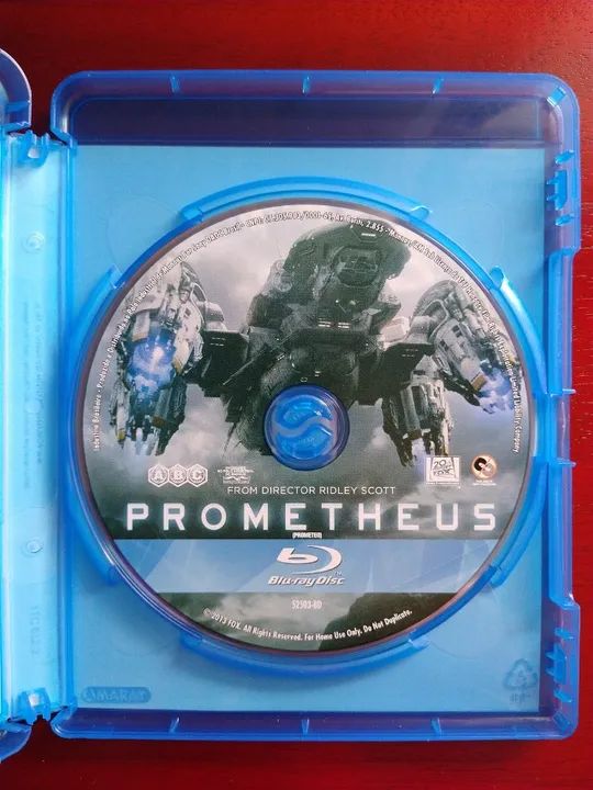 Filme "Prometheus" (Blu-ray usado em estado de novo) - Foto 3