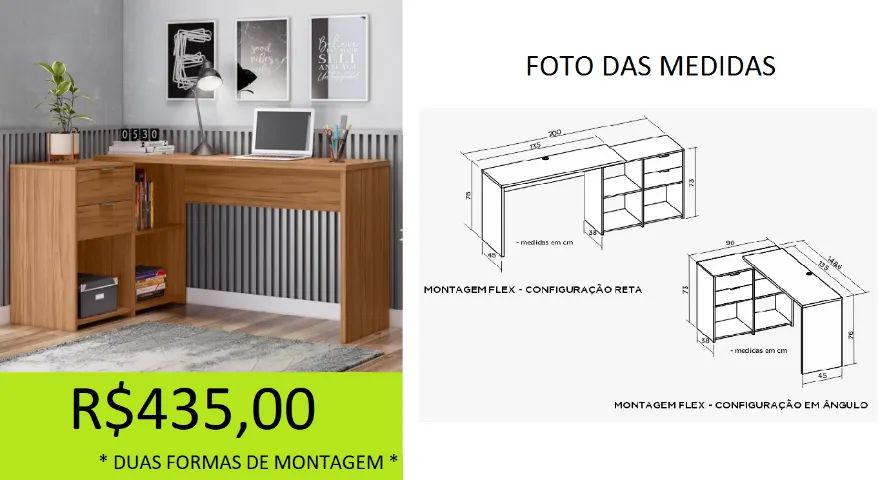 Mesa de escritorio  - Foto 2