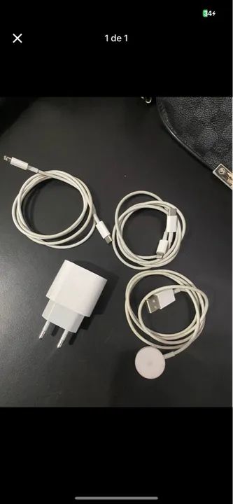 Cabo tipo c e fone original Apple 
