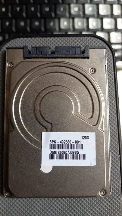HD Toshiba 120GB 2.5 SATA - Novo - Foto 2