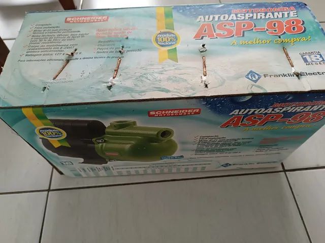 Motobomba autoaspirante 1 cv Schneider 220v - Foto 2