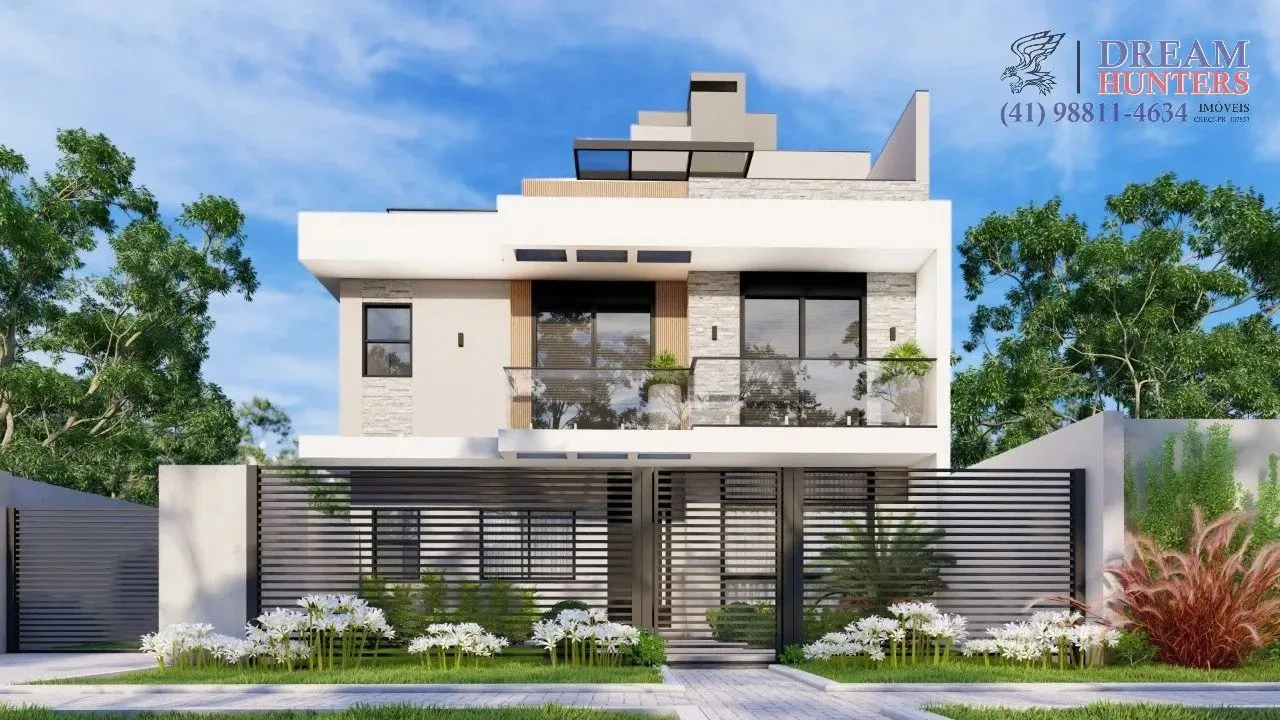 Casa em Condomínio de 169.65m² no bairro Hauer, com 3 quartos (1 suíte), 3 banheiros e 1 v