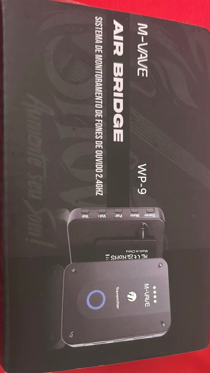 Retorno de palco sem fio novo