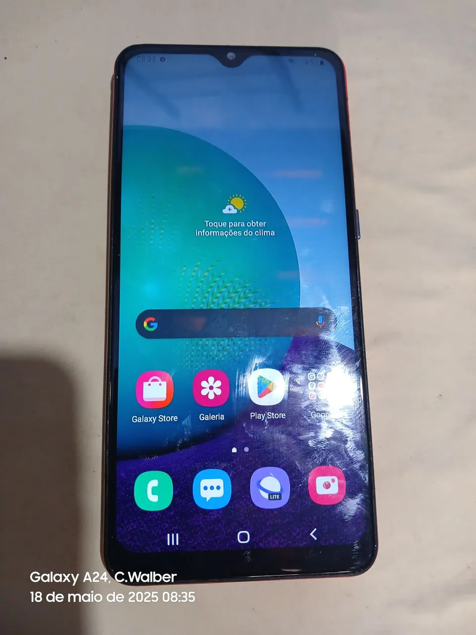 Samsung A02 32GB Todo bom Leia