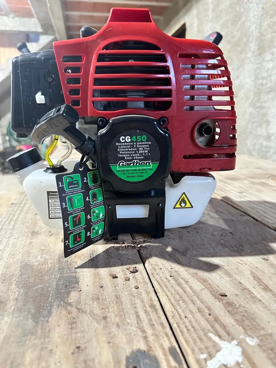 Roçadeira Garthen Cg450 42c - Foto 4