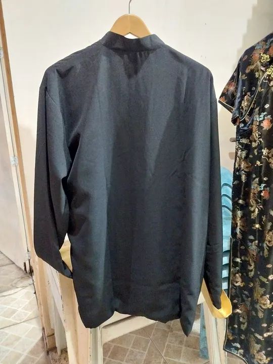 Kimono tipo Bruce Lee Chinês bordado e peça unica - Foto 3