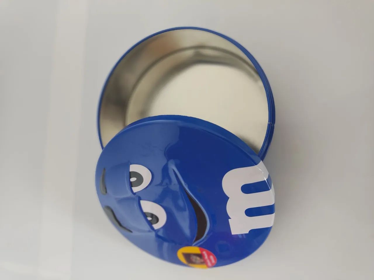 LATA DE METAL M&M's AZUL VAZIA - Foto 3