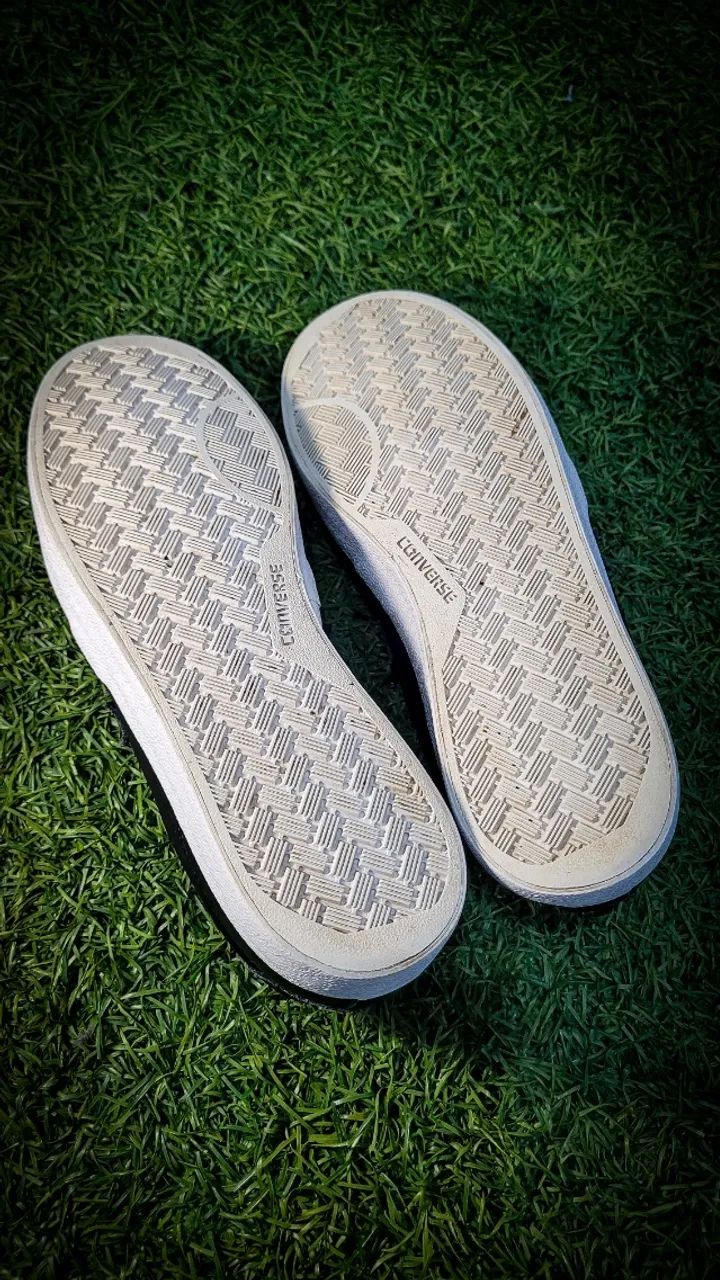 Tênis Converse Breakpoint Low Black 38 BR Usado Original - Foto 4