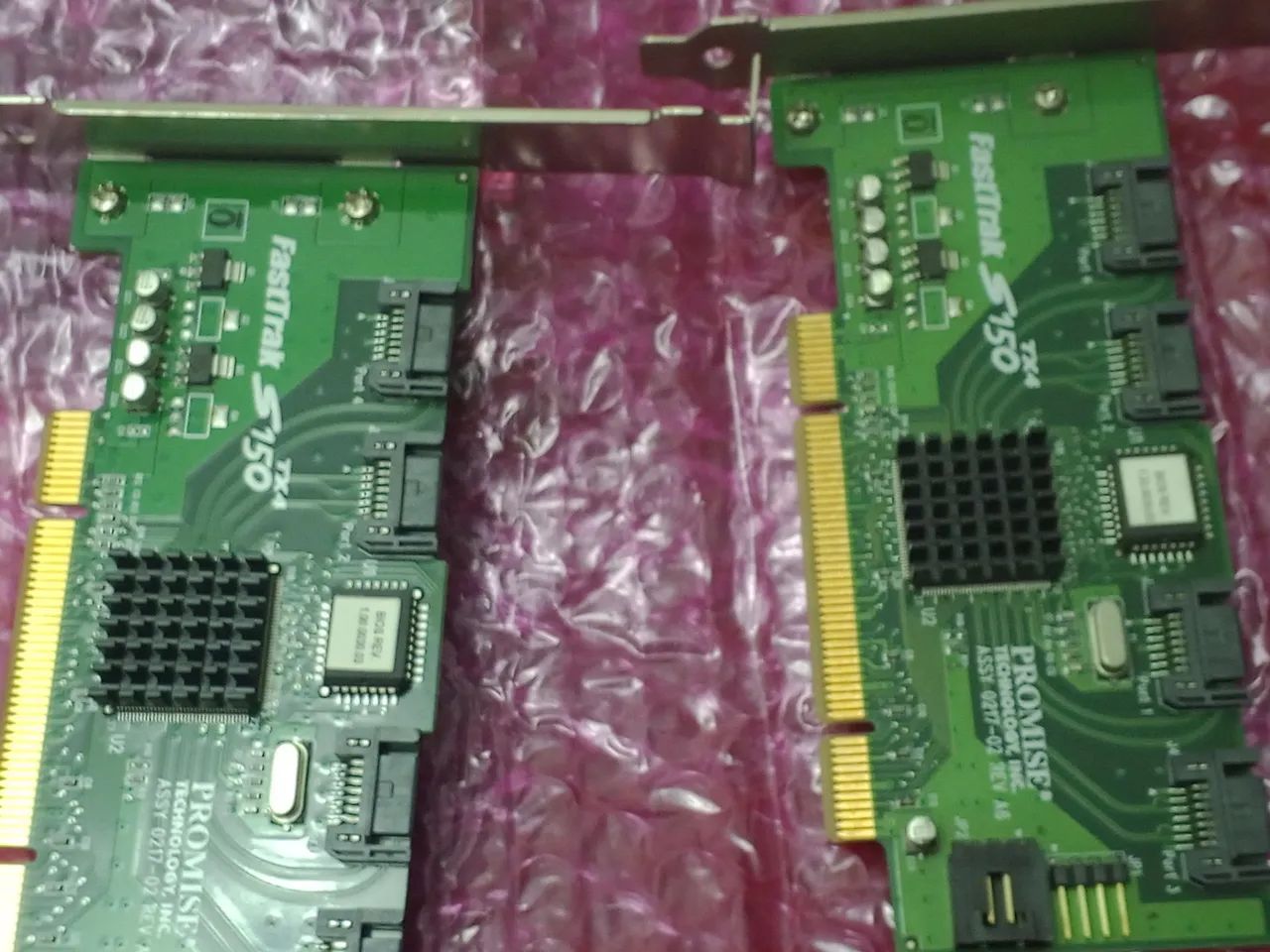 02 Placas Controladora Promise FastTrak S150 TX4 usadas  - Foto 2