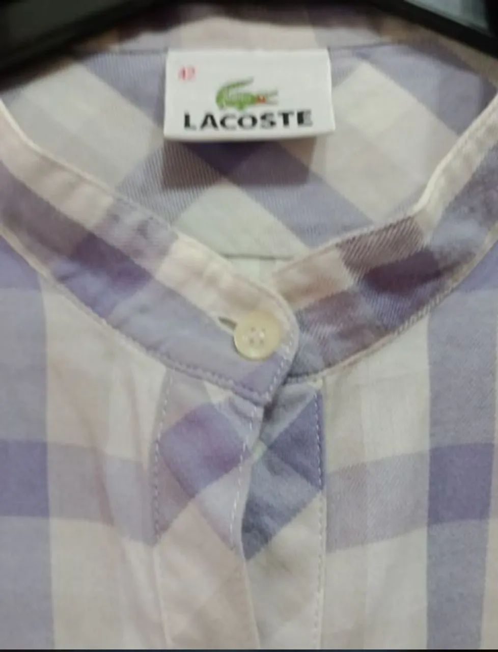 Chemise xadrez Lacoste  - Foto 3