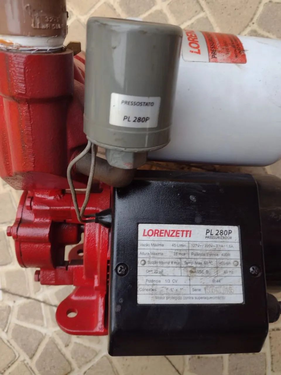 Pressurizador Lorenzetti PL 280P - Automático - Foto 2