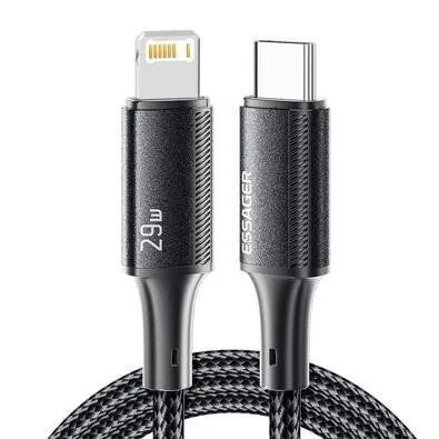Cabo USB-C para Lightning 29W Essager - Carregamento Rápido! - Foto 2