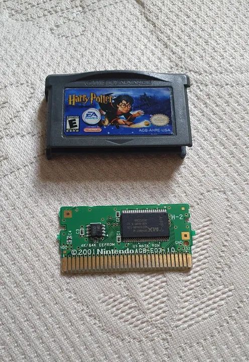 Harry Potter e a Pedra Filosofal Original - Game Boy Advance - Jogos de ...