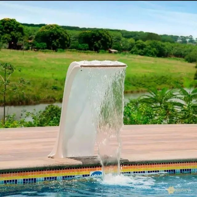 Cascata Plus Para Piscinas Cor Cinza - Igui Splash Piscinas - Foto 2