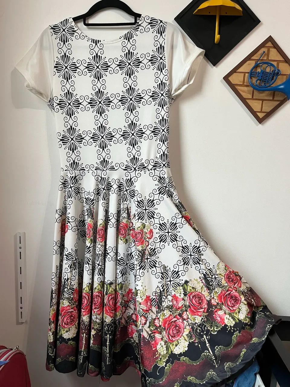 Vestido florido GG