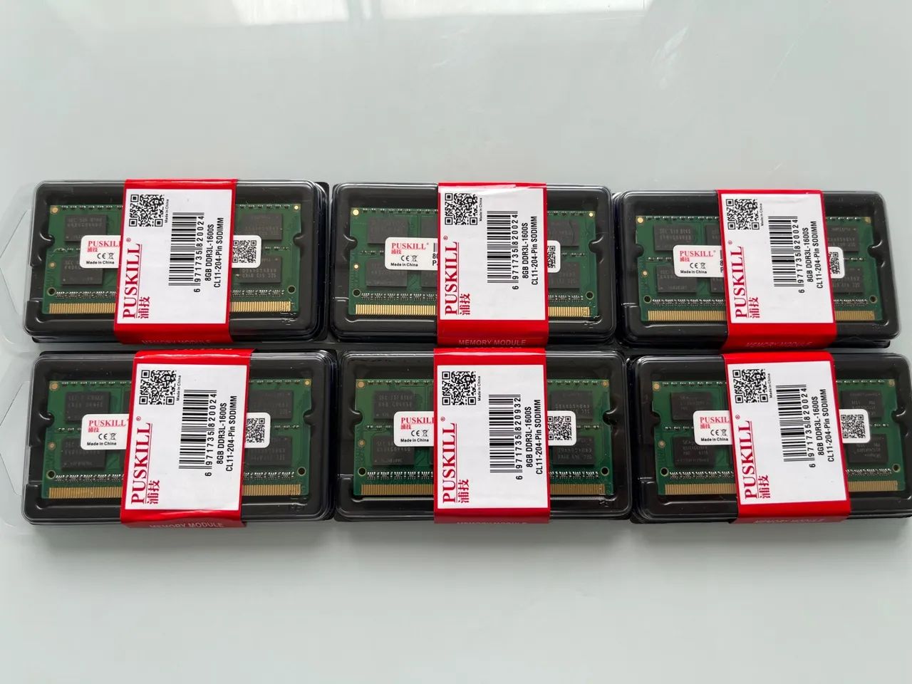 Memórias RAM de Notebook DDR3 e DDR4 com garantia