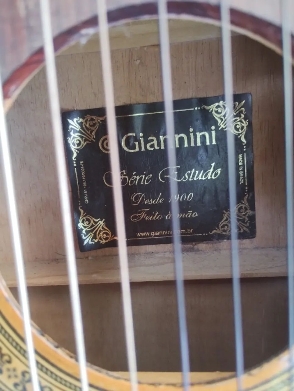 Violão Gianini 1900 Série Estudo (Leia todo o anúncio) - Foto 3