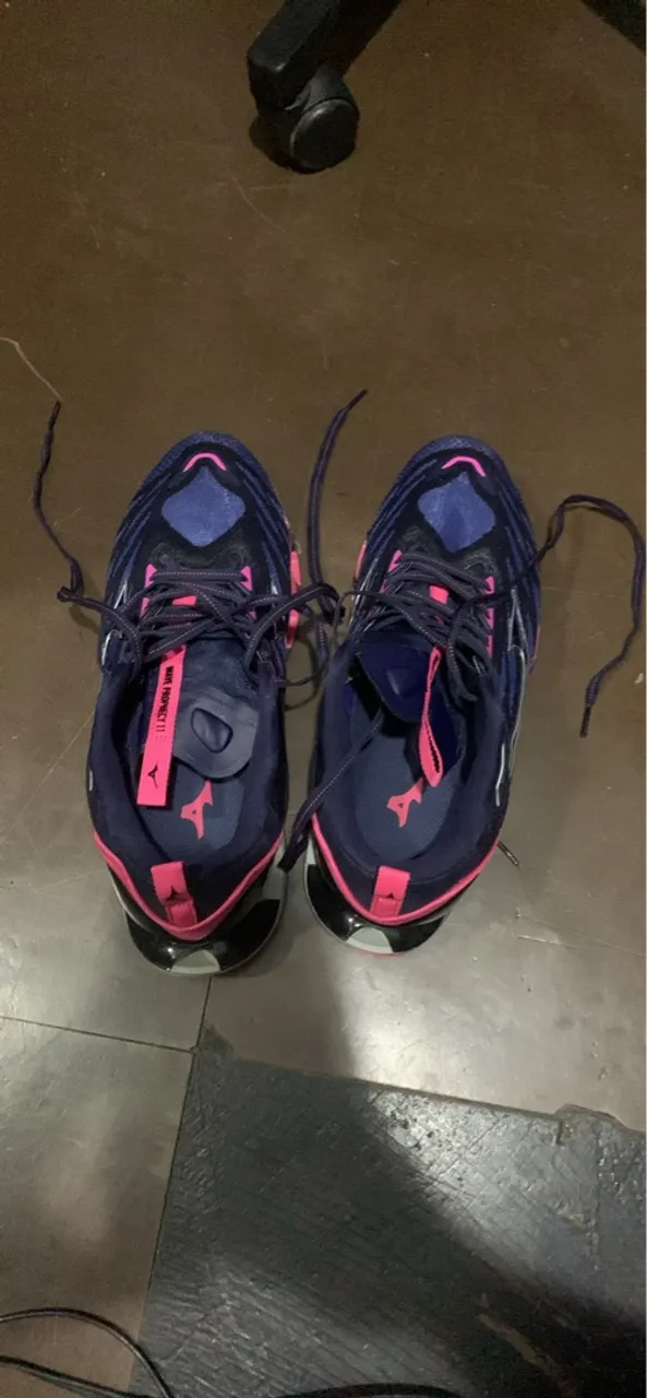Tênis Mizuno Wave Prophecy 11 - Azul e Rosa