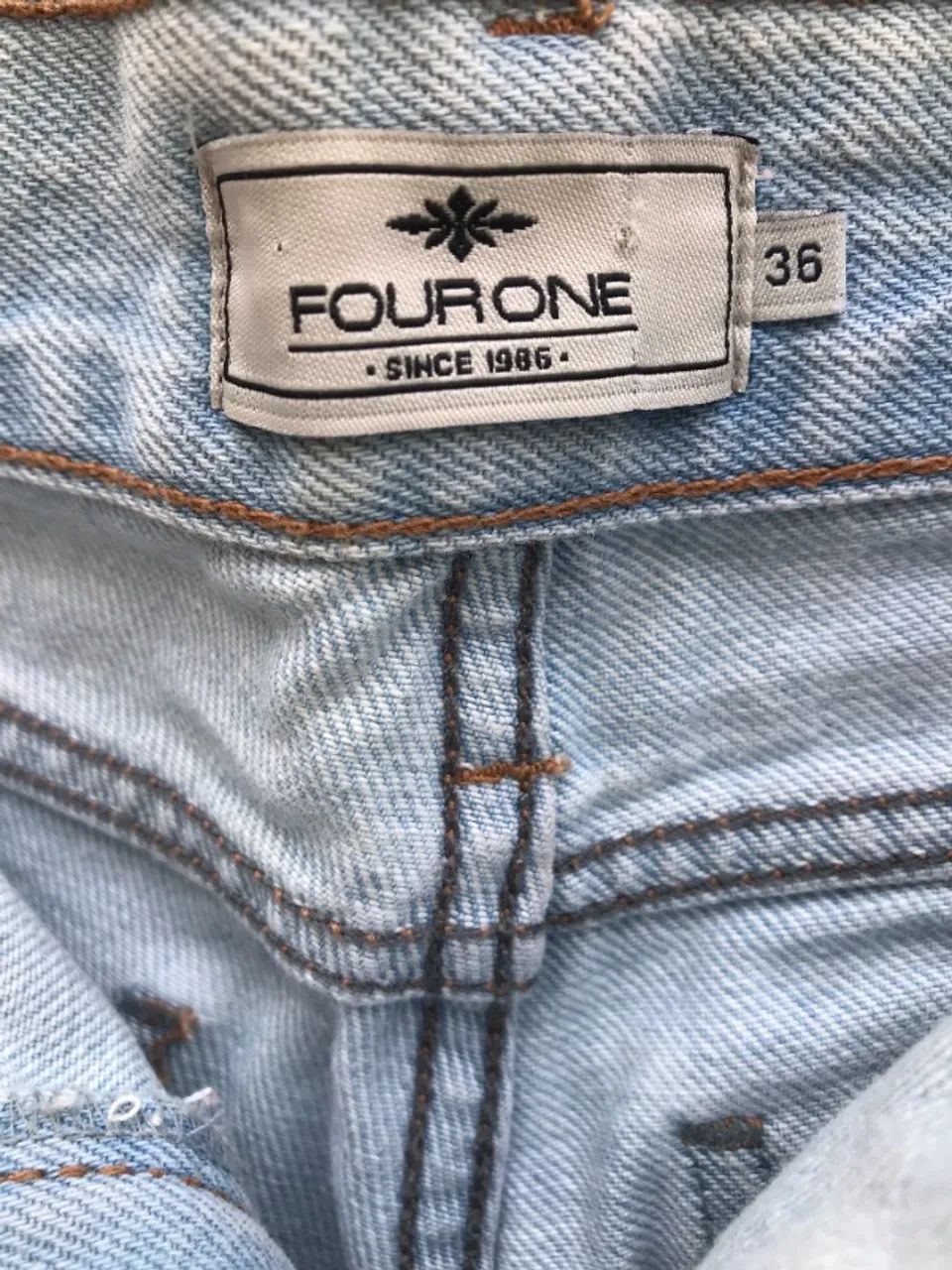 Short Saia Jeans Da Four One (Usado) - Foto 3