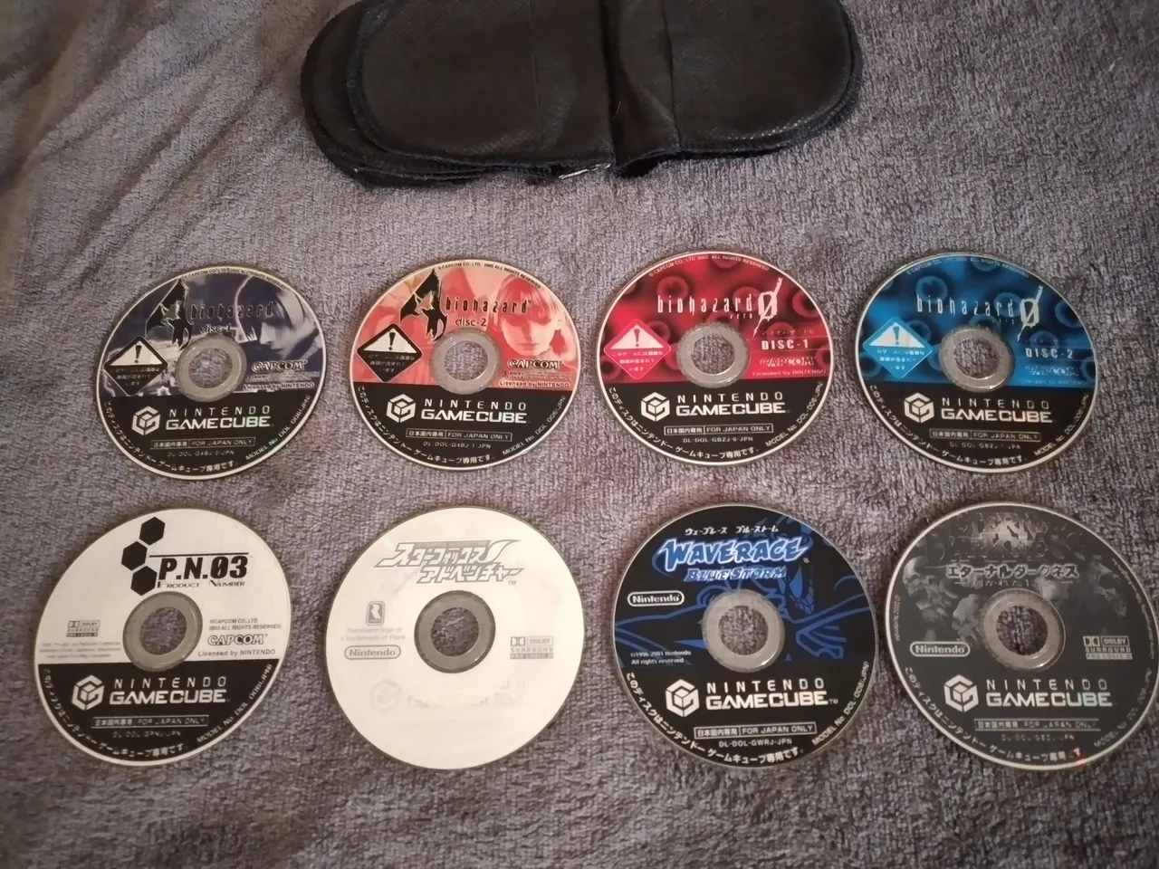 Lote de Jogos Nintendo GameCube originais japoneses - Vários Títulos