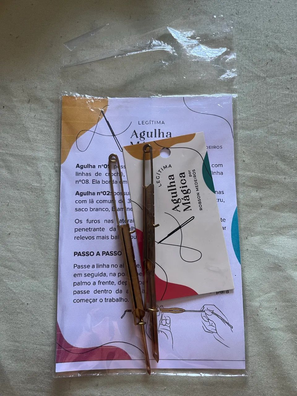 Agulha mágica para bordados  - Foto 2