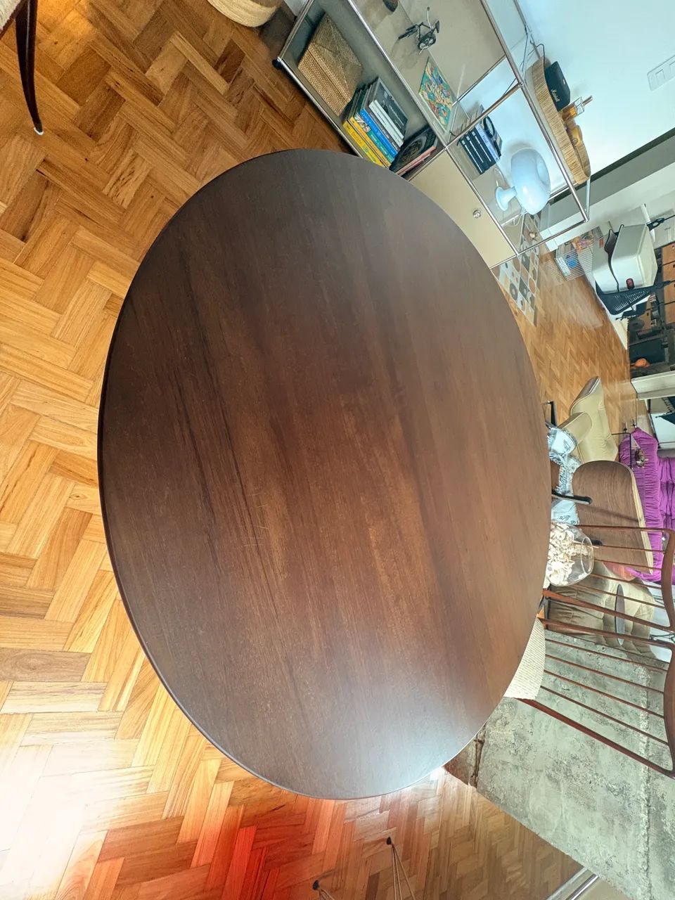 Mesa de jantar madeira imbuia - Foto 4
