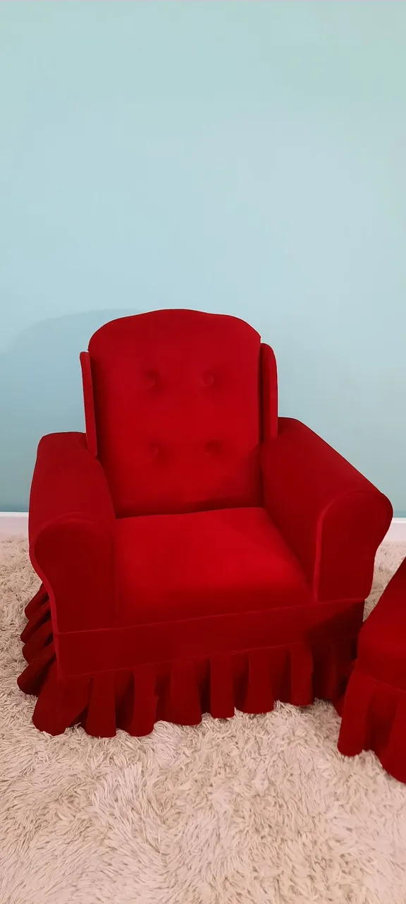 Poltrona Infantil Vermelha