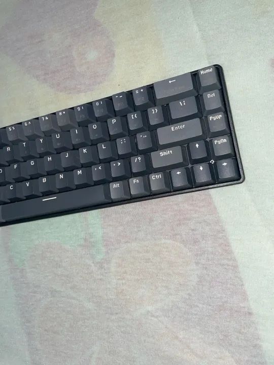 Teclado Mecânico Gamer Sem Fio Zyoulang K68 Switch Red - Foto 2