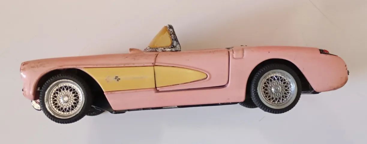 ( Leia ) Miniatura Chrevrolet Corvette 1957 SS - Foto 3