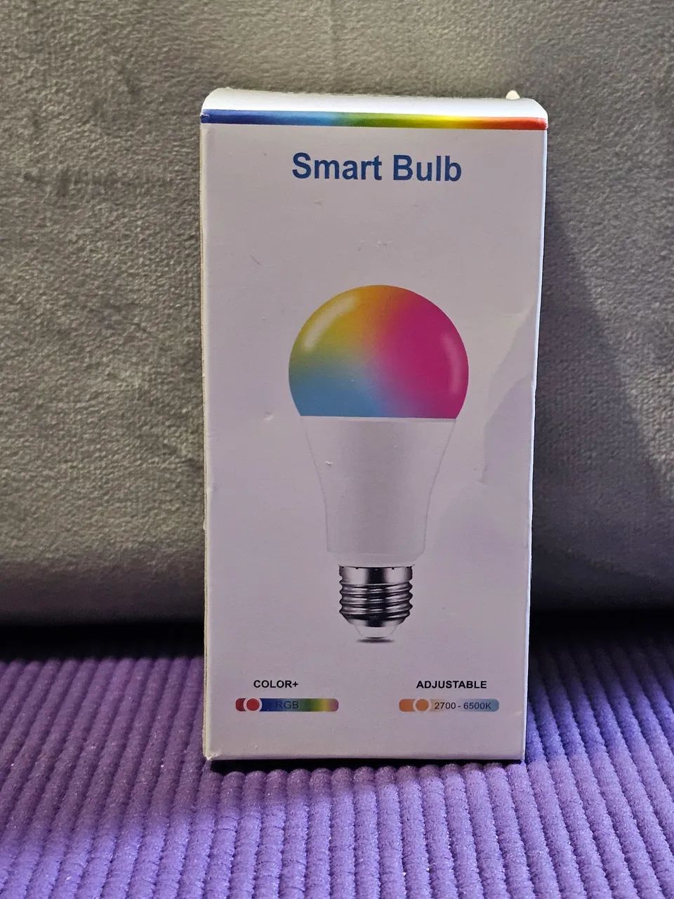 Lâmpada Inteligente RGB, 18w + Branco Quente/Frio