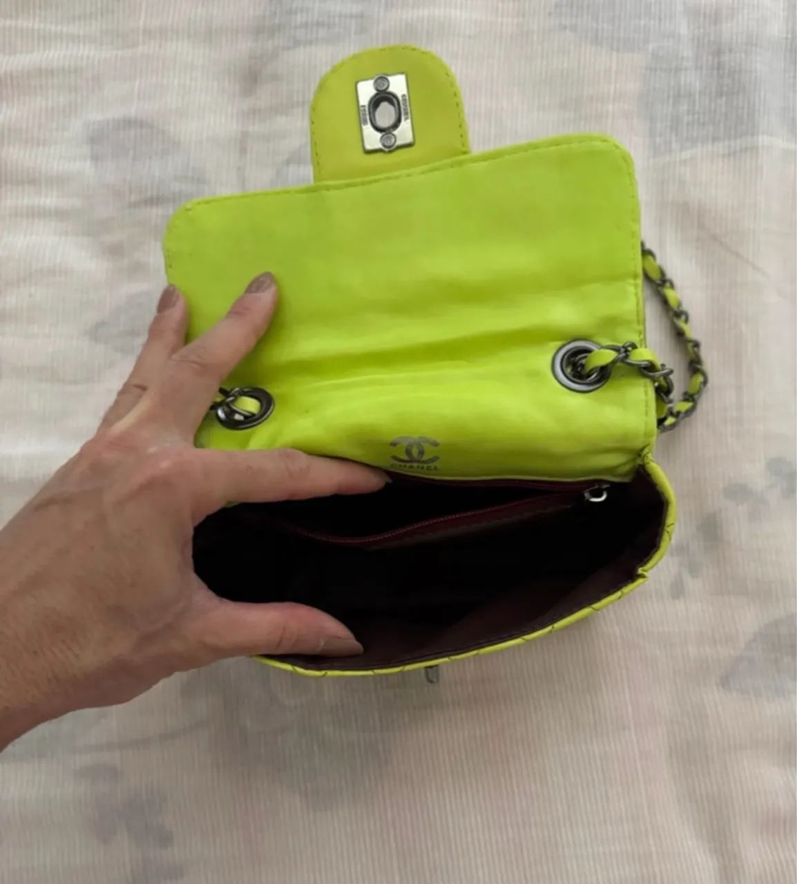 Bolsa Matelassê Verde - Foto 3