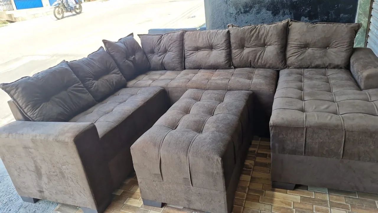 CONJUNTO DE SOFÁ ENTREGA GRÁTIS  - Foto 3