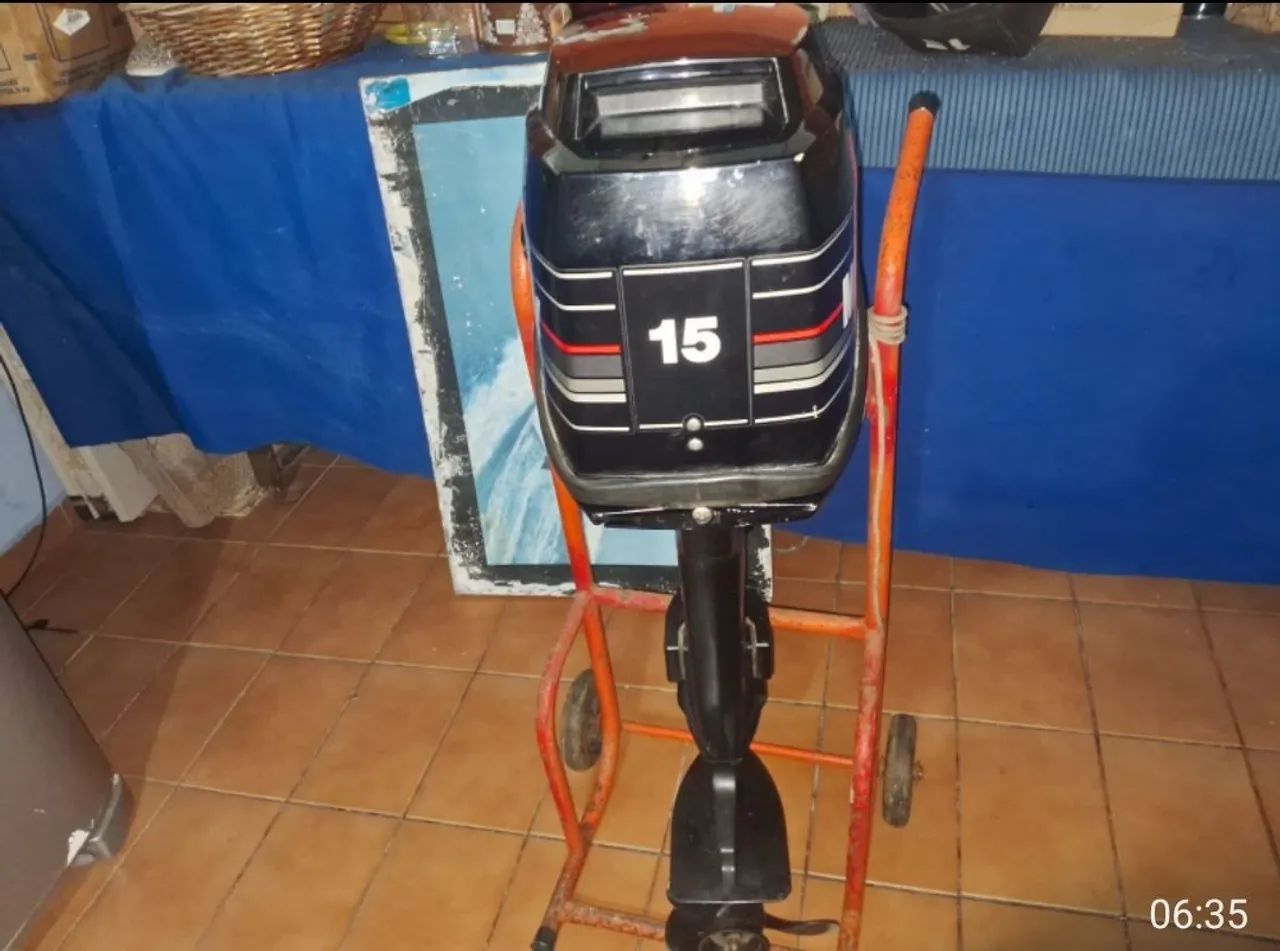 Rabeta mercury mercruiser 15hp - Foto 2
