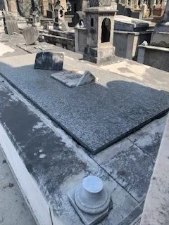 JAZIGO PERPÉTUO NO CEMITÉRIO DO CAJU, RJ - ALA NOBRE - Foto 3