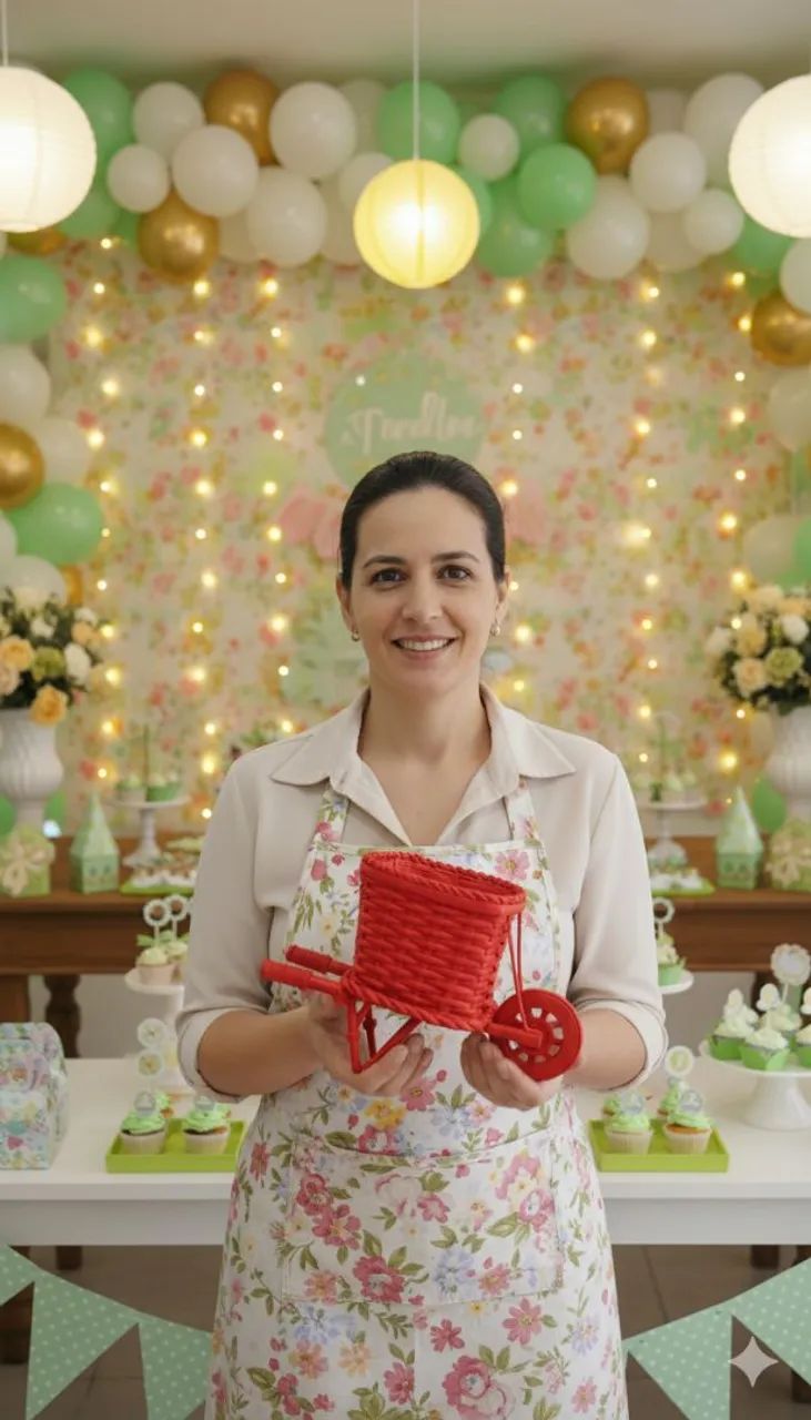Carrinhos para decoração 
