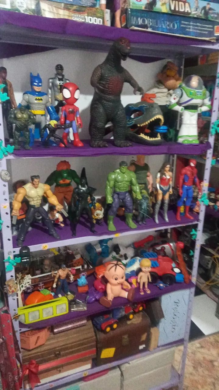 Coleção de Brinquedos de Ação e Figuras!