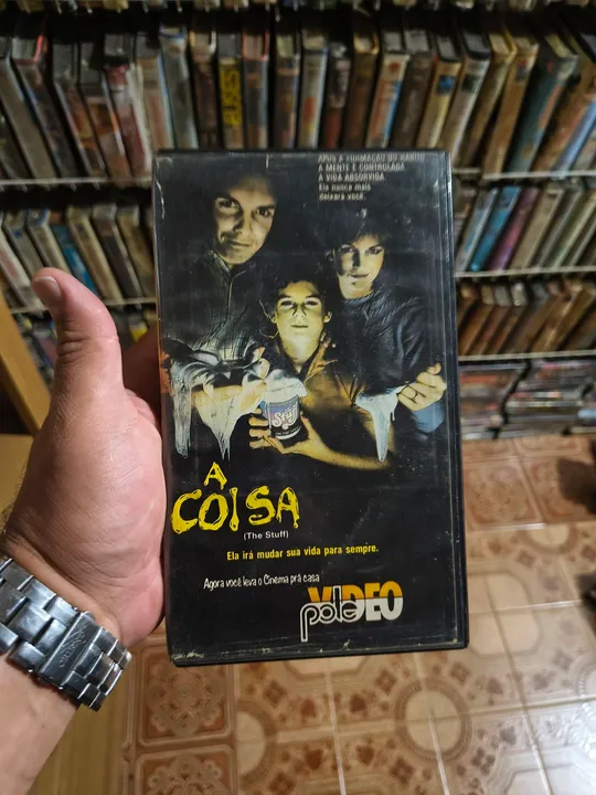A Coisa (The Stuff) - VHS - Filme de Terror