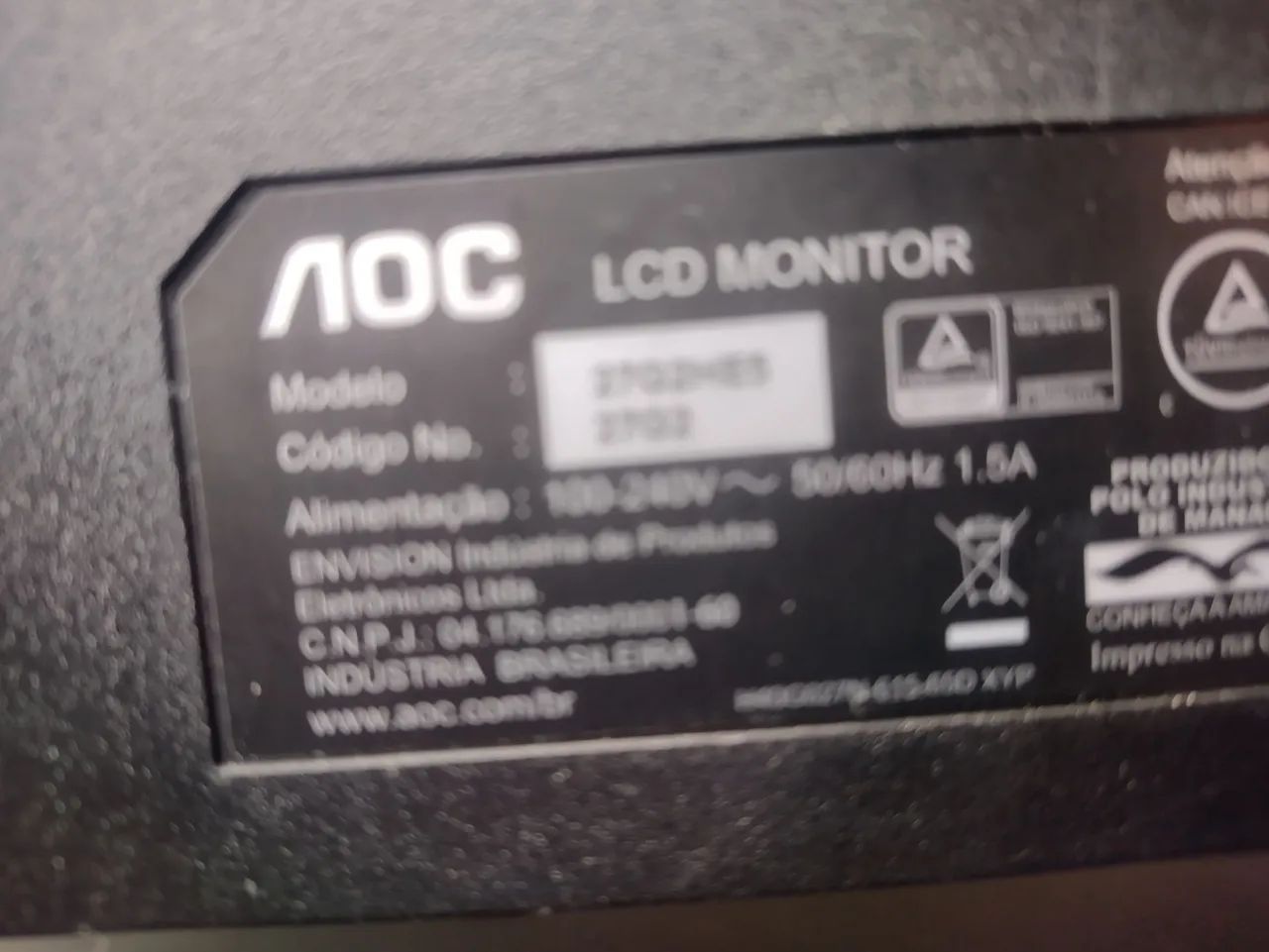 Monitor AOC Gamer 27+'' - Foto 5