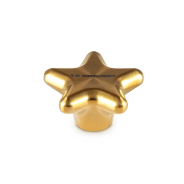 Pegador para panela estrela dourado Le Creuset