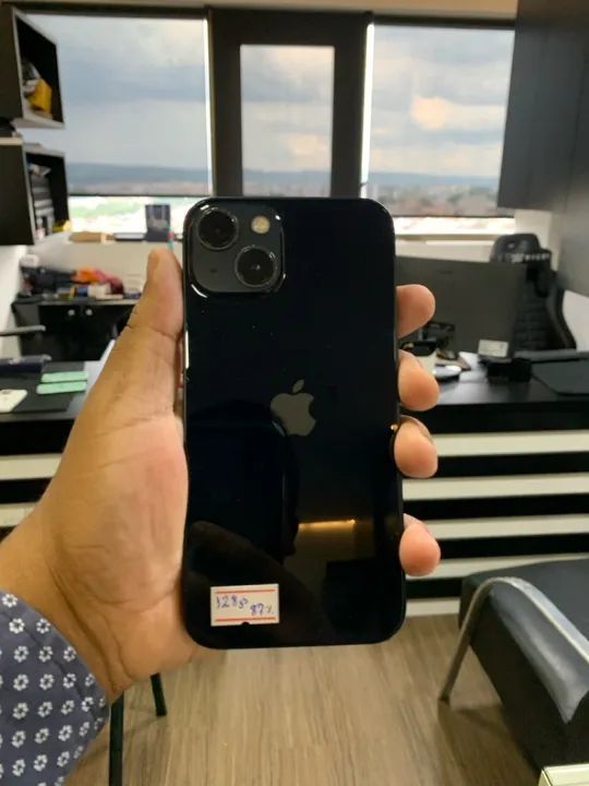 IPHONE 13 PRETO DE 128GB ZERO!!! - Foto 3