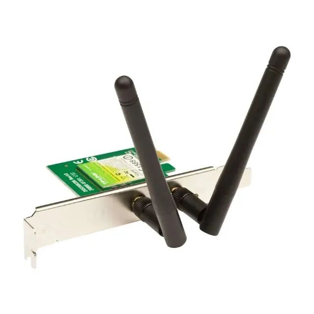 Placa de Rede Wireless N PCI Express TP-Link 300Mbps (TL-WN881ND) - Foto 2