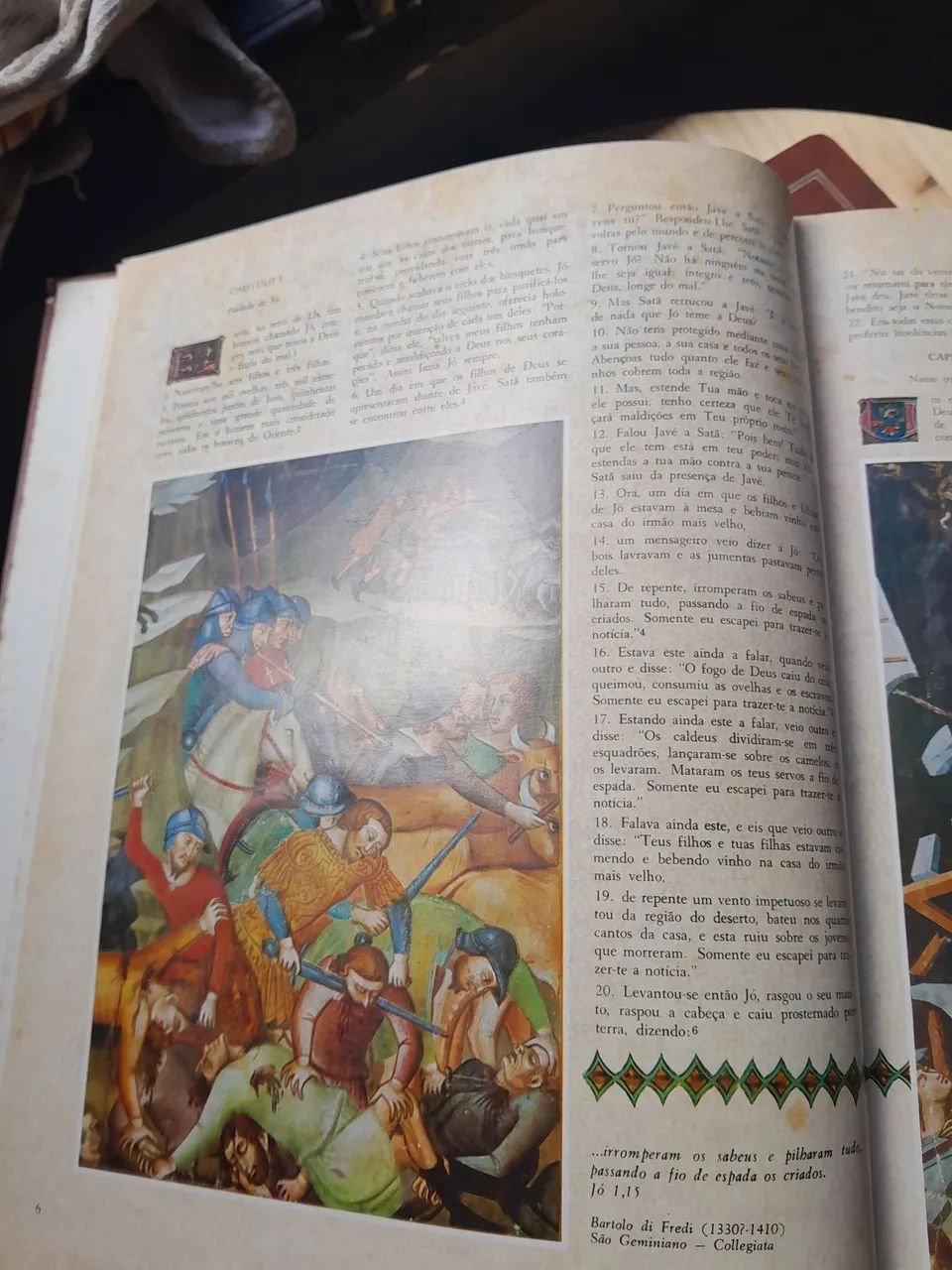 Biblia ilustrada católica de luxo todos os volumes  - Foto 6