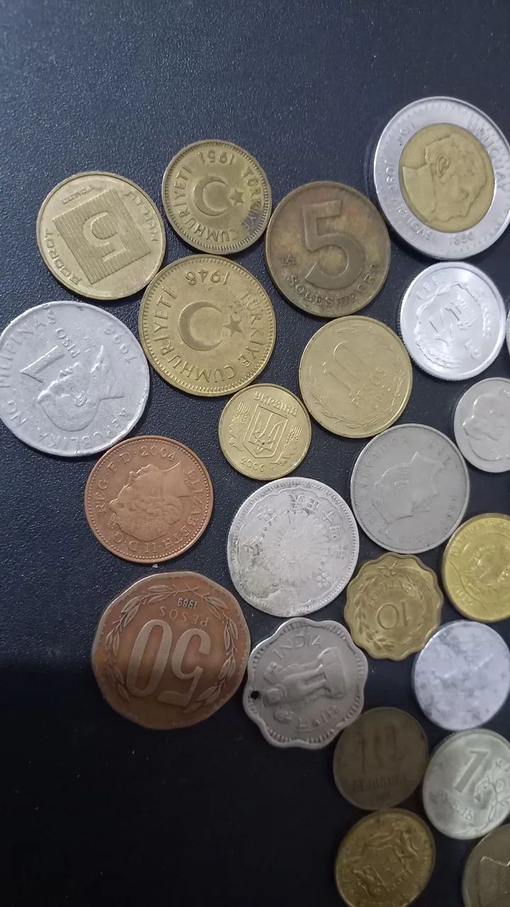 Coleção de Moedas Antigas