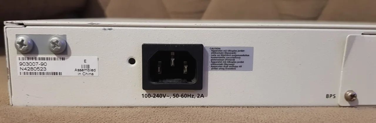 Switch Giga Alcatel-lucent24 No Poe Os6450-24 USADO - Foto 4
