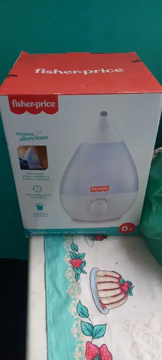 Umidificador de Ar Ultrassônico para Bebê Fisher-Price