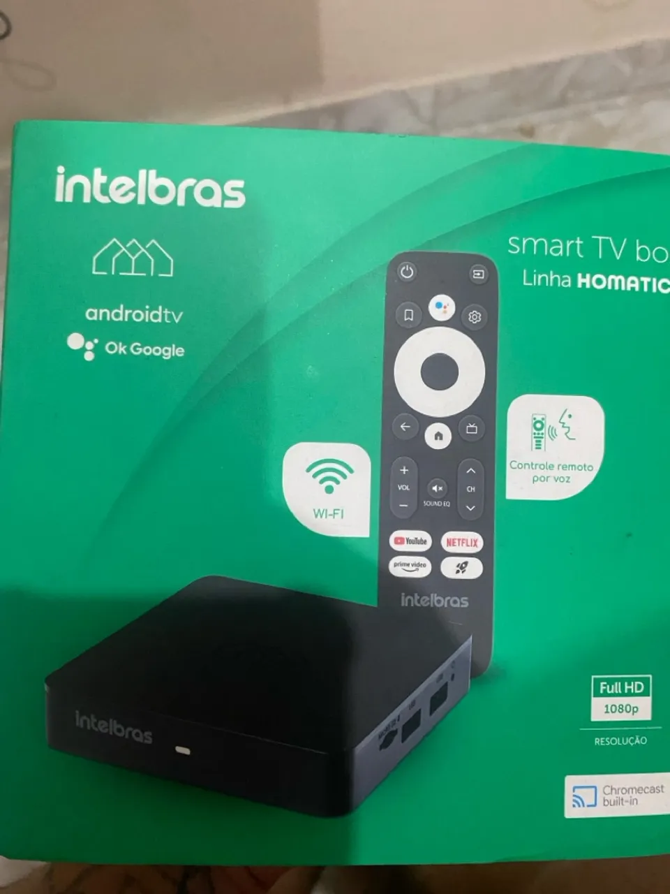 Tv box intelbras