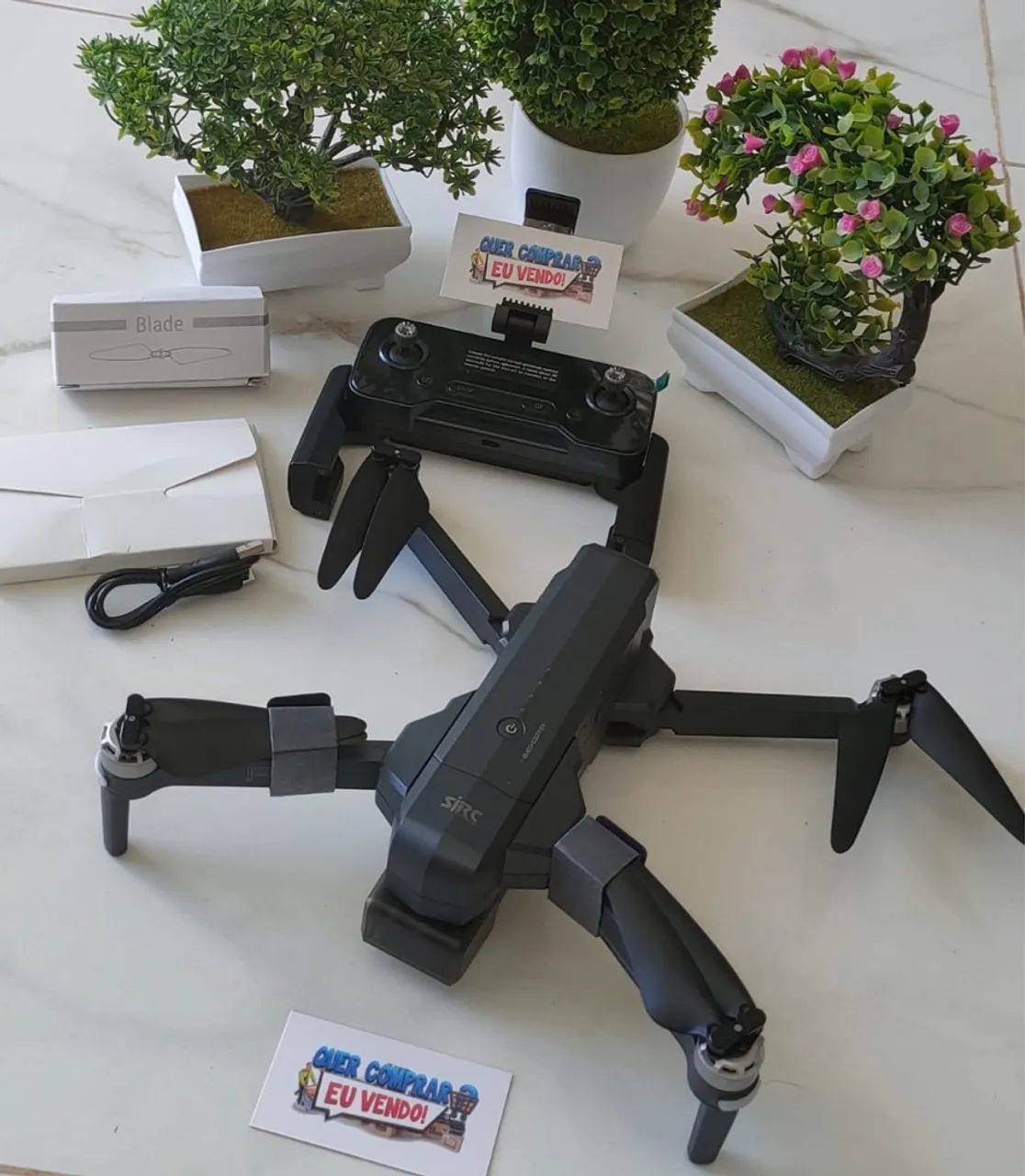Drone Sjrc F11s 3km Pro Gps 5g 2eixos Lacrado - Foto 4