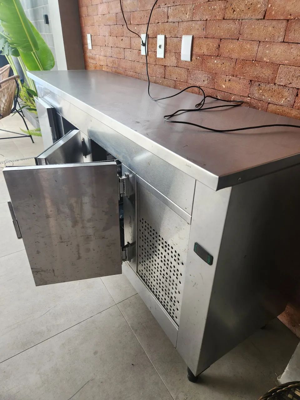 Balcão Refrigerado de Aço Inox para Comércio - Foto 4