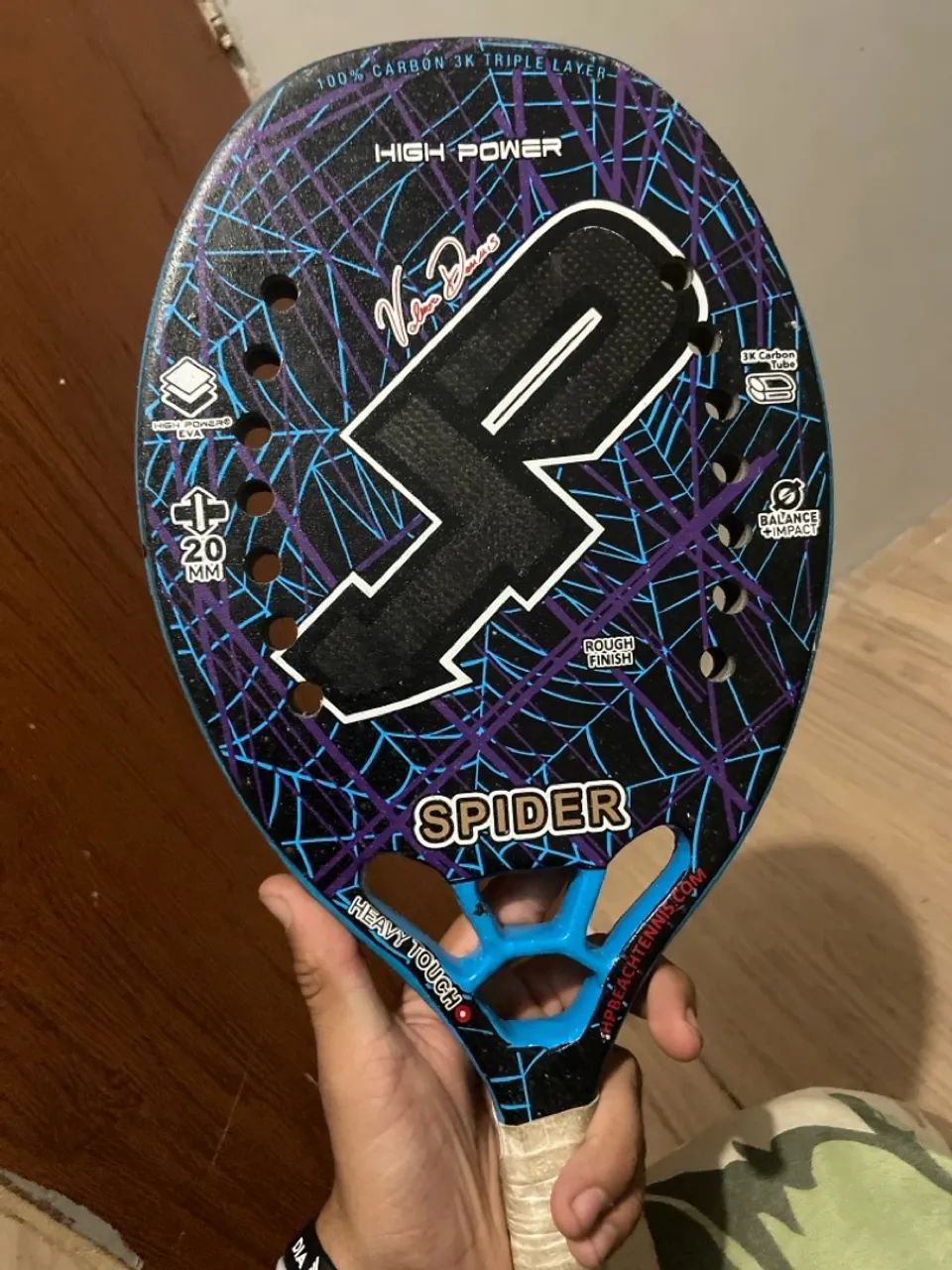 Raquete de Beach Tennis Spider